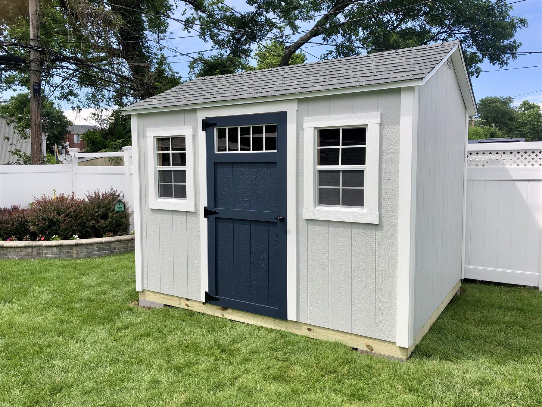 Finished A2 Craftsmen shed